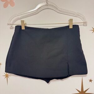 Zara Black Women's Skort
